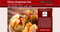 Desktop Screenshot of chinaamerican-inn.com